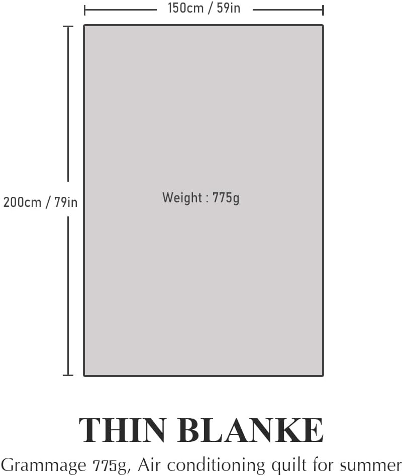 ISAENNE Grey Thin Waffle Weave 100% Cotton Throw Blanket,Solid Color Breathable Soft Cooling Blanket,Lightweight and Skin Friendly Blankets for Bed,Camp,All-Season Use,Christmas,80x60 Inches