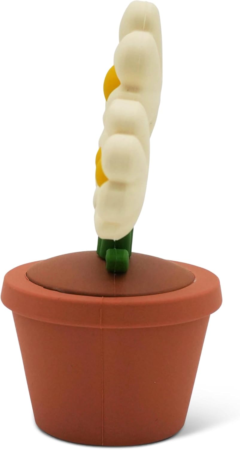 Mini Garden Figurines for Desk Decor – Cute Accessories for Fairy Gardens, Terrariums, Succulent Pots & Office Spaces – Tiny Plant Decor Statues - Daisy