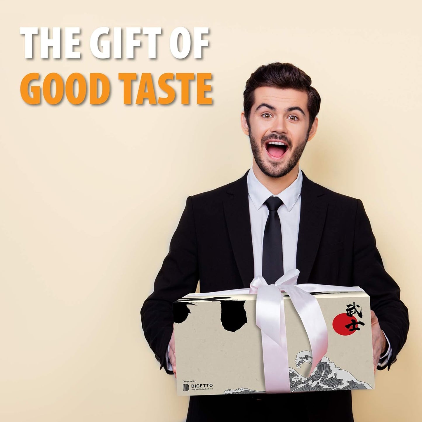 Japanese Ceramic Ramen Bowl Set, 60oz Large Ramen Bowls with Chopsticks, Spoons and Chopstick Rests β Bowl for Ramen, Pho, Salad, Poke, Soup, Udon β Minimalist Design, Premium Quality, Black