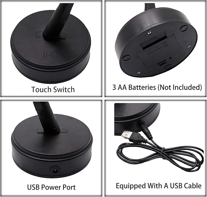 36 LED Cherry Blossom Sparkly Fairy Spirit Tree Lights, Twinkling Tree 3AA&USB Powered, Tabletop DIY Artificial Tree Lamp for Bedroom Christmas Indoor Room Decor Lights (Warm White)