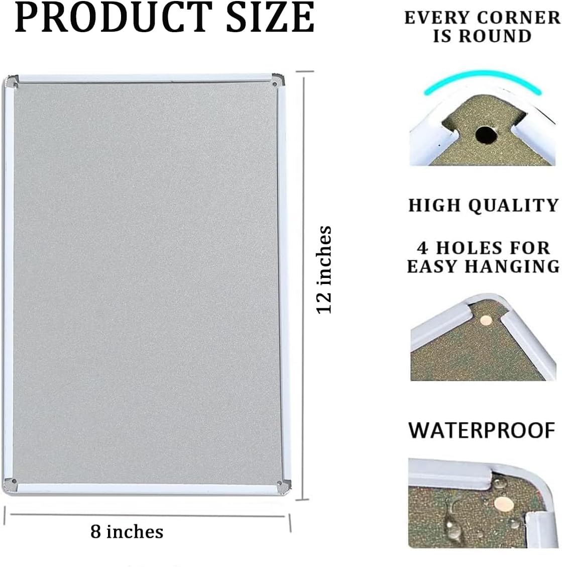 International Morse Code Metal Sign - Educational Wall Art for Classrooms, Offices, or Home Decor, Military Morse Code Gifts, Phonetic Alphabet Poster, 8"x12" Metal Plaque