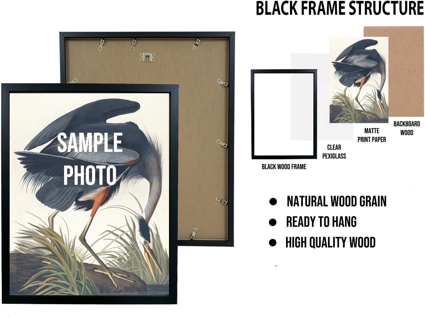 Mesa Verde National Park Art Print Poster, Vintage Retro Pop Art Travel Wall Art Bedroom Bathroom Living Room Decor 185 (Mesa Verde, 24 x 36 inches, Black Frame)