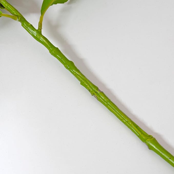 3PCS 22 inch Realistic Artificial Hydrangea Large Real Touch Flowers Artificial Flowers Dry Flowers Outdoor Wedding Christmas Office Family Party Living Room Table Decoration (Rose Red)