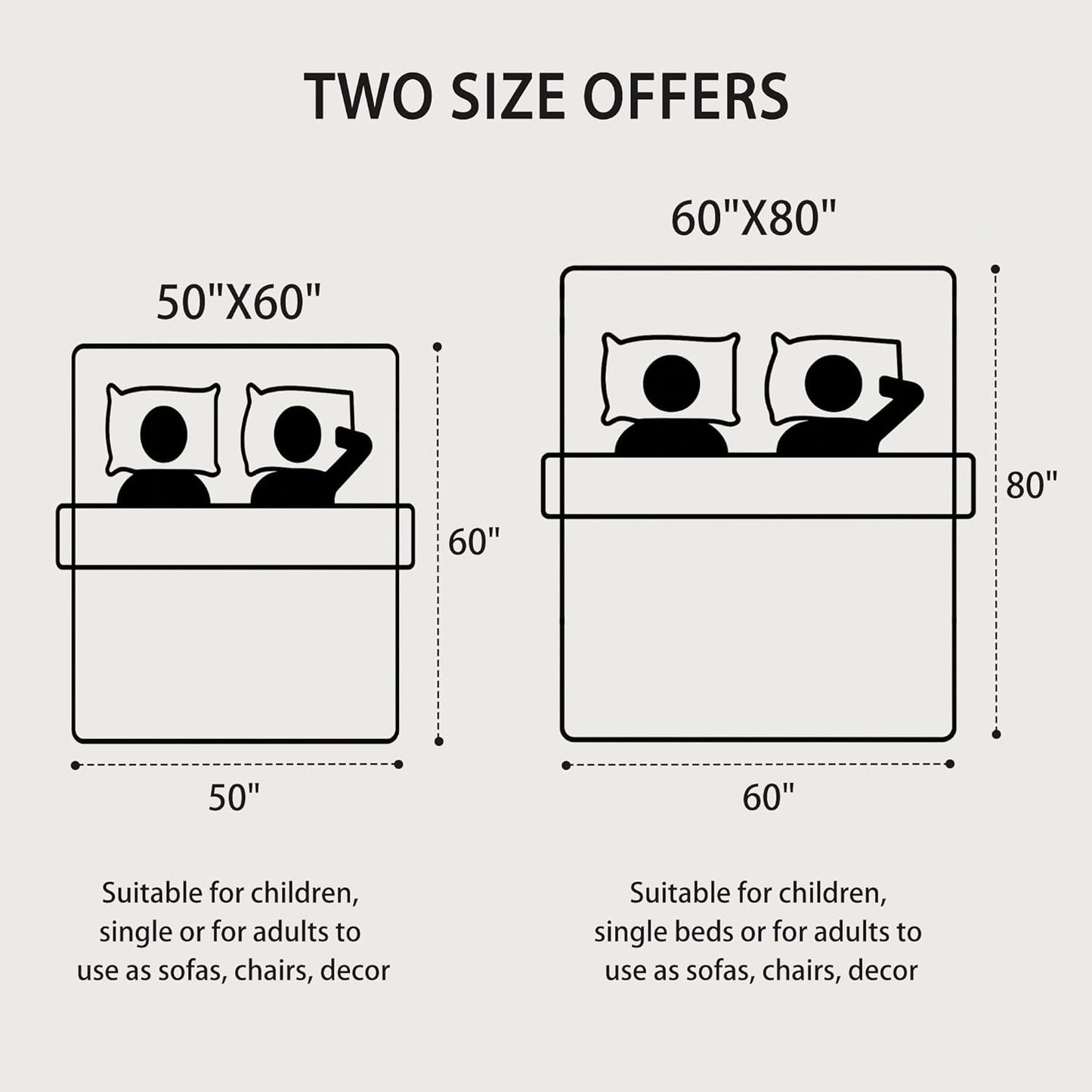 Blagic Knitted Throw Blanket for Couch,Soft Farmhouse Boho Fall Throw Blanket with Tassels,Home Decorative Lightweight Throw Blankets,Beige Throws for Bed/Chair/Sofa, 60" W x 80" L