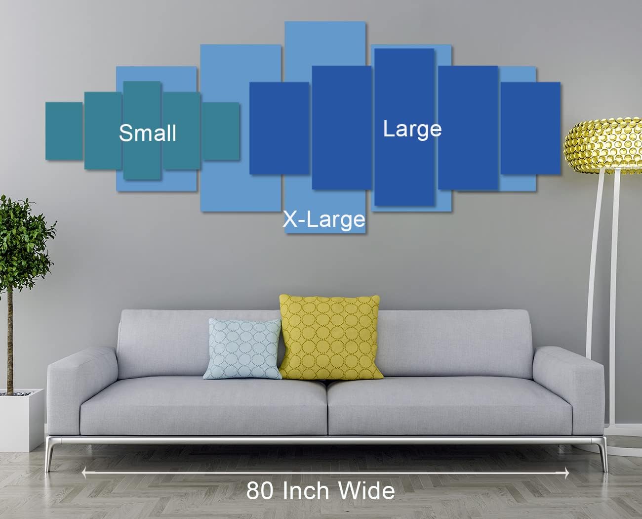 Biufo Inspirational Quotes Wall Art Canvas Print Black White Motivational Words Picture for Living Room Bedroom Office Decor (Small)