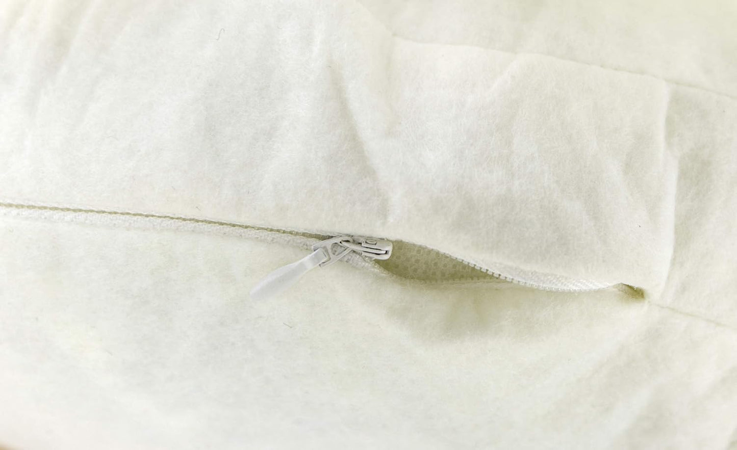 Fennco Styles Handmade 3D Heart-Shaped Petals Flower Decorative Throw Pillow Cover Only - 13" Round Ivory Floral Pillow Case for Couch, Home Décor and Holiday, Housewarming Gift