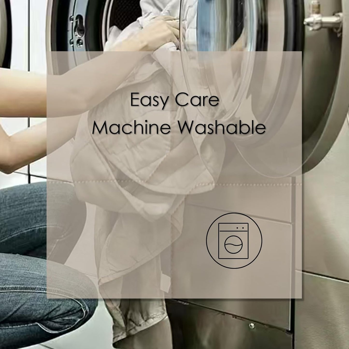 EP Mode Lightweight Quilt Blanket for Summer, Viscose from Bamboo Fabric & Filling, Natural, Breathable & Machine Washable- Sandshell, King