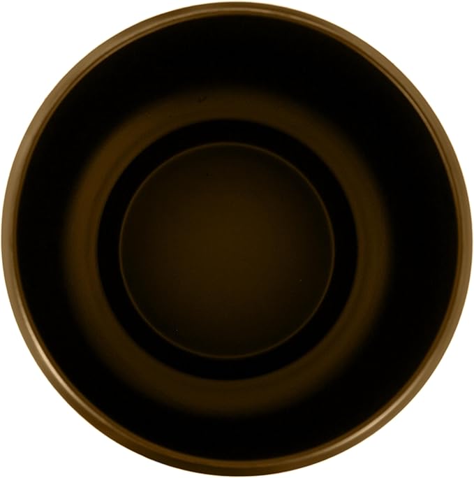 Kate and Laurel Portell Round Indoor Metal Planter Pot, 12 x 12 x 12, Antique Brass, Vintage Circular Planter for Indoor Plants Living Room or Sunroom Decor