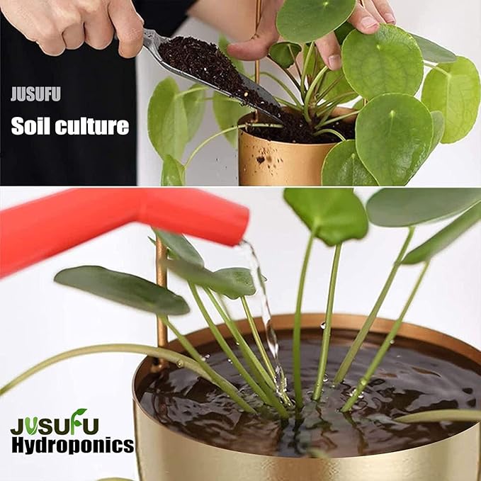 Metal Hanging Planters, Gold Hanging Planters for Indoor & Outdoor Plants, No Plant incld(Gold)