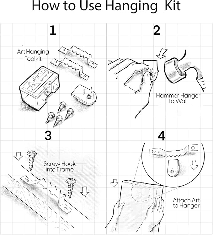 SIGNFORD Framed Canvas Print Wall Art Set Soft Green Abstract Contemporary Neutral Landscape Illustration Modern Art Decorative Nordic Nature for Living Room, Bedroom, Office - 24"x36"x2 Black