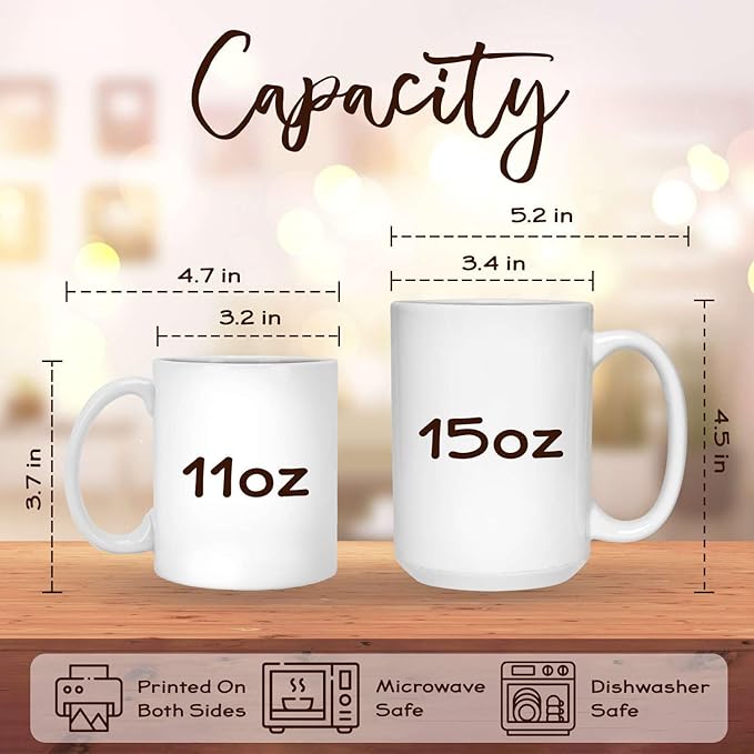 1PCS Personalized Name White Coffee Mug, Custom Floral Bow Full Wrap Cup 11oz or 15oz, Bow with Colorful Wildflowers on Ceramic Cup, Cute Spring-Inspired White Mug, Gifts for Her