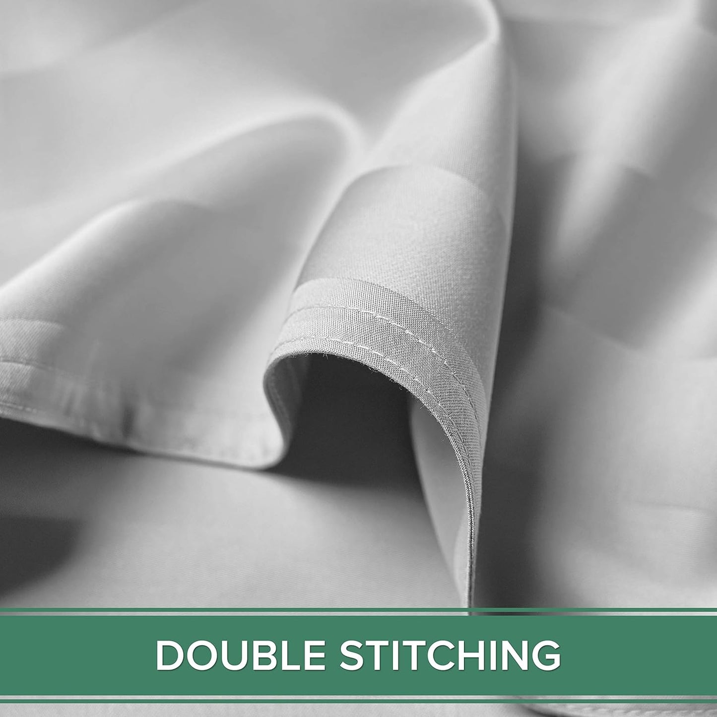 King Sheets by Pure Bamboo, Genuine 100% Organic Viscose Derived from Bamboo Bed Sheet Set, Luxuriously Soft & Cooling, Double Stitching, Lifetime Quality Promise (King, Jacquard White)