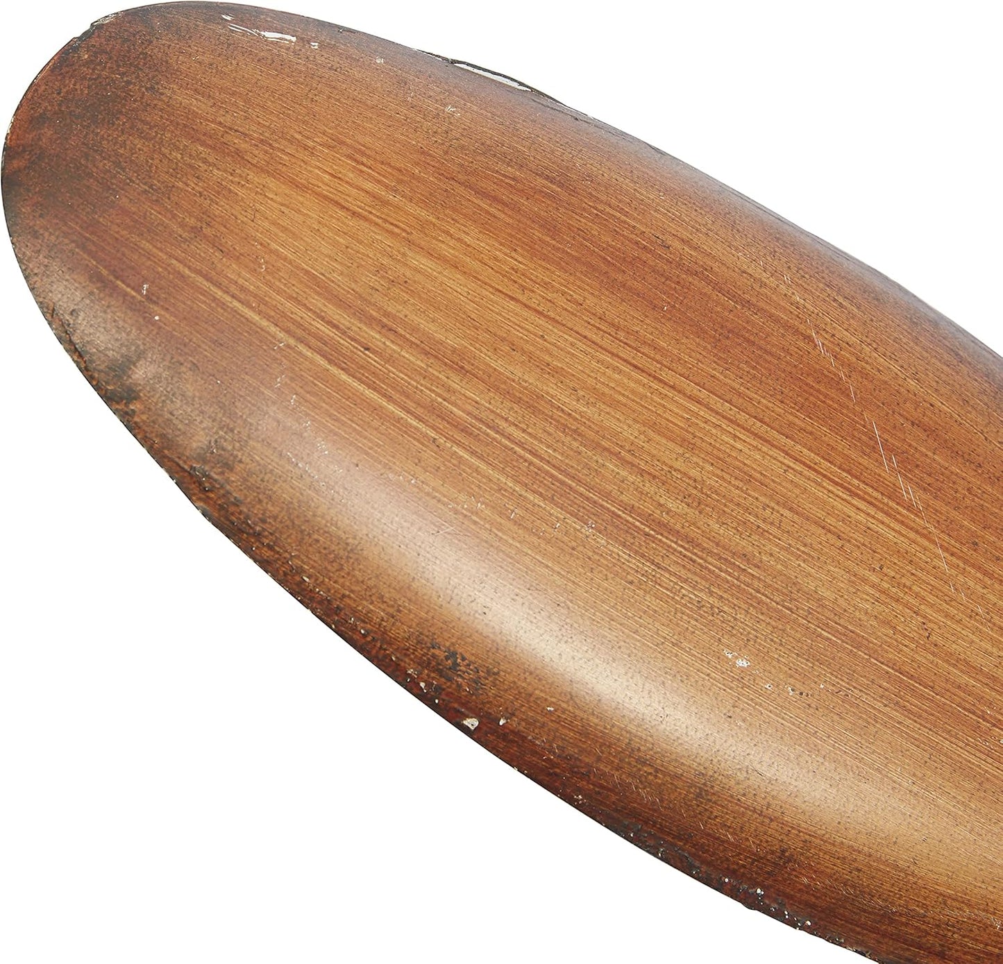 Deco 79 Metal Airplane Propeller Home Wall Decor 4 Blade Wall Sculpture with Aviation Detailing, Wall Art 32" x 5" x 32", Dark Brown