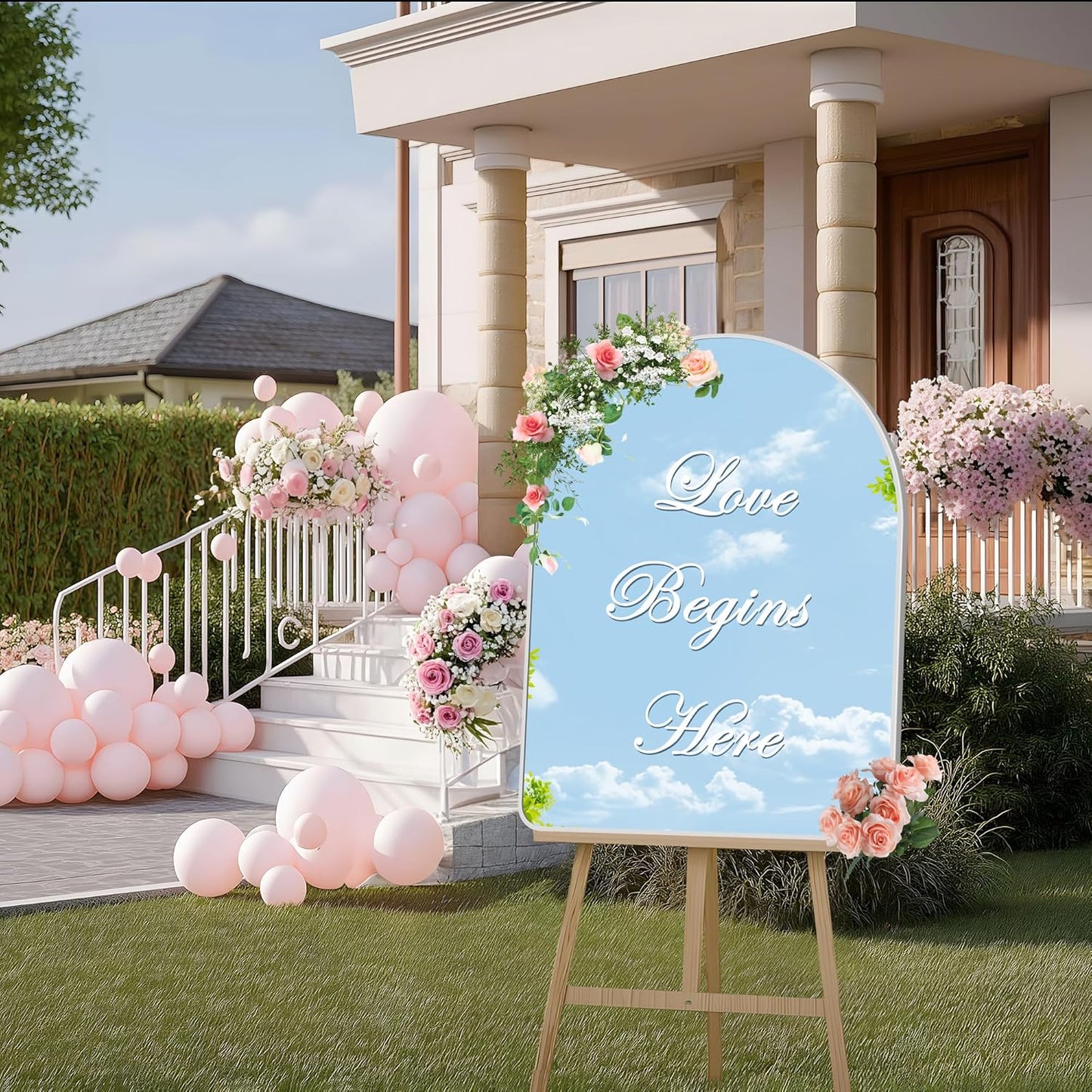 FORBATH Arched Bathroom Mirror 40x30 Inch, Silver Arch Wall Mirror with Aluminum Frame, Arched Mirror for Dresser, Fireplace,Entryway,Home Decor,Hanging or Leaning Against Wall