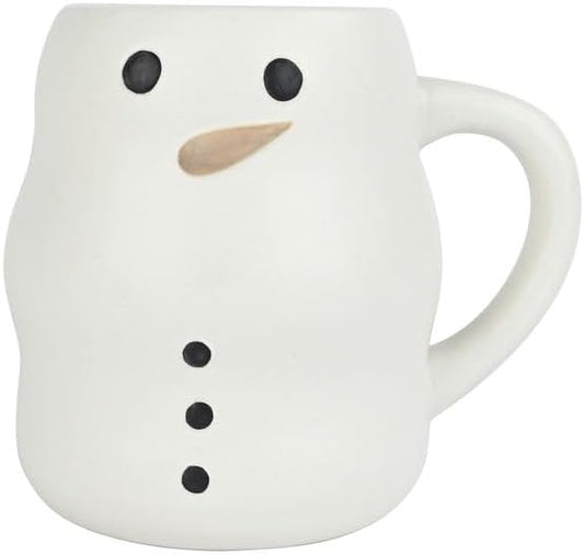 Sweet Water Decor Snowman Coffee Mug, 21oz Ceramic Christmas Mug, Dishwasher & Microwave Safe, Large Holiday Winter Cup for Coffee, Tea & Hot Chocolate, Stocking Stuffer Gifts for Women