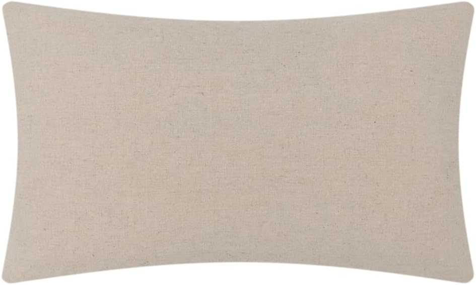 Decorative 3D Flower Throw Pillow Covers Accent Floral Pillowcases for Couch Bed Home Living Room Farmhouse Decor 12x20 Inch Purple