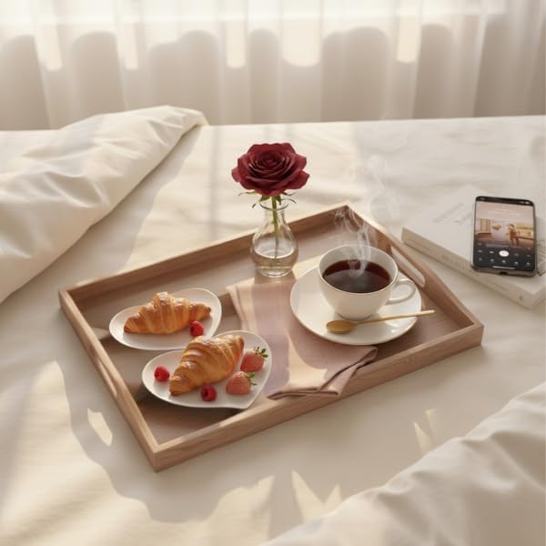 Heart Shaped Plates, Decorative White Ceramic Plates for Dessert, Appetizer, or Jewelry Display, Romantic Dinner Set for Two, Small Plate Dinnerware for Valentines Day, White Heart Decorations, 2 Pack