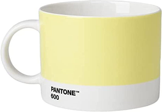 Copenhagen Design Pantone Cup, Tea/Coffee Mug, fine China (Ceramic), 475 ml, Light Yellow, 600 C, Porcelain, one Size
