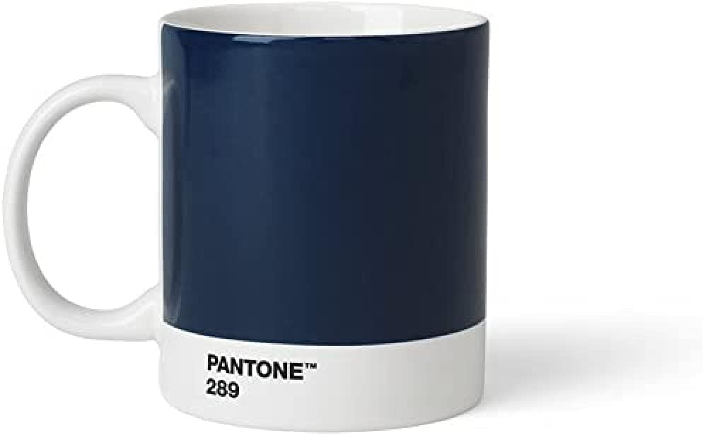 Copenhagen Design 101030289 Pantone Mug, Coffee/Tea Cup, fine China (Ceramic), 375 ml, Dark Blue, 289 C, Porcelain, One Size