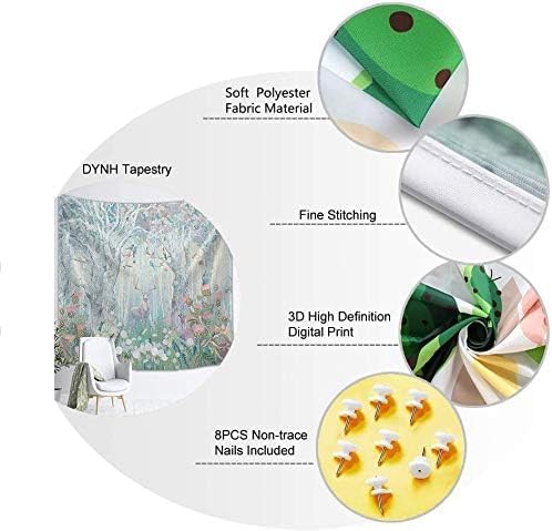 DYNH Boho Western Tapestry Modern Southwestern Mountain Cactus Arizona Desert Sunset Wall Tapestry Mid Century Modern Retro Aesthetic Minimalist Vertical Wall Hanging for Bedroom 60X71IN