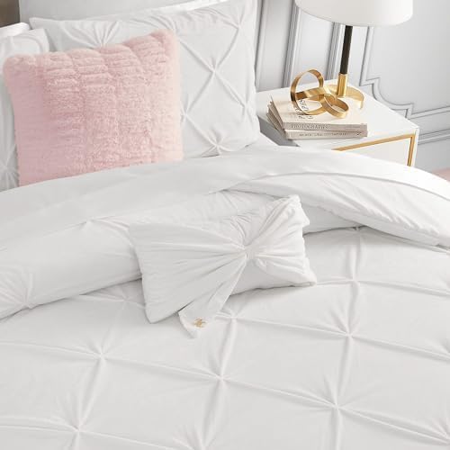 Juicy Couture Velvet Bow Designer Decorative Pillow - 10"x18", White