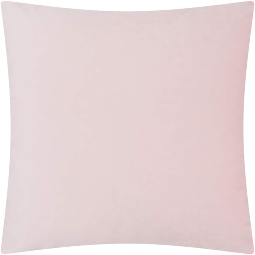 Decorative 3D Flower Throw Pillow Covers Handmade Pillowcases for Sofa Bed Home Room Decor 18 x 18 Inch Light Pink