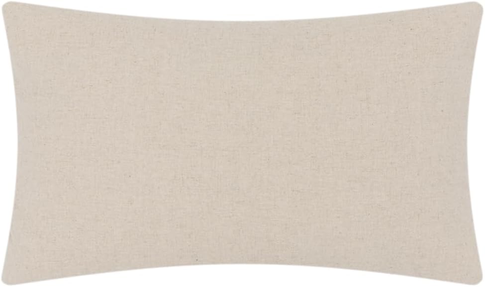 Decorative 3D Flower Throw Pillow Covers Accent Floral Pillowcases for Couch Bed Home Living Room Farmhouse Decor 12x20 Inch Magenta