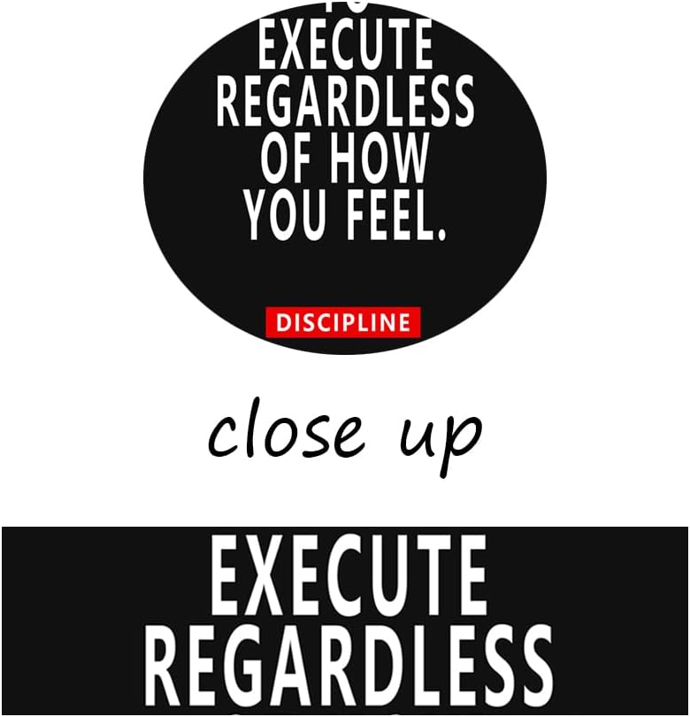 Inspirational Office Wall Art Motivational Canvas Wall Art Discipline Poster Print Wall Decor Entrepreneur Quote Paintings Picture Artwork for Living room Home Decor Ready to Hang[24''W x 36''H]