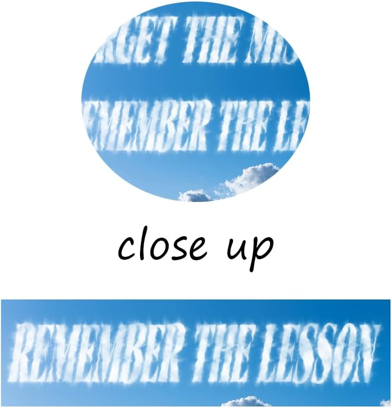 Cloud Motivational Canvas Wall Art Painting Poster Blue Sky Inspirational Quotes Office Wall Decor Picture Print Positive Artwork for Modern Home Bedroom Study Gym Stretched and Framed [24''Hx18''W]