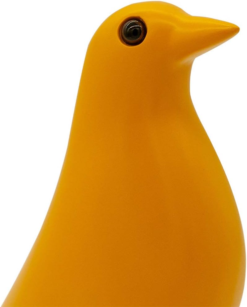 Mid Century Home Decor, House Bird, Adornment Office Home Decor, Desk Dove Ornament, Arts Pigeon Gifts, Replica Sculpture (Yellow)…