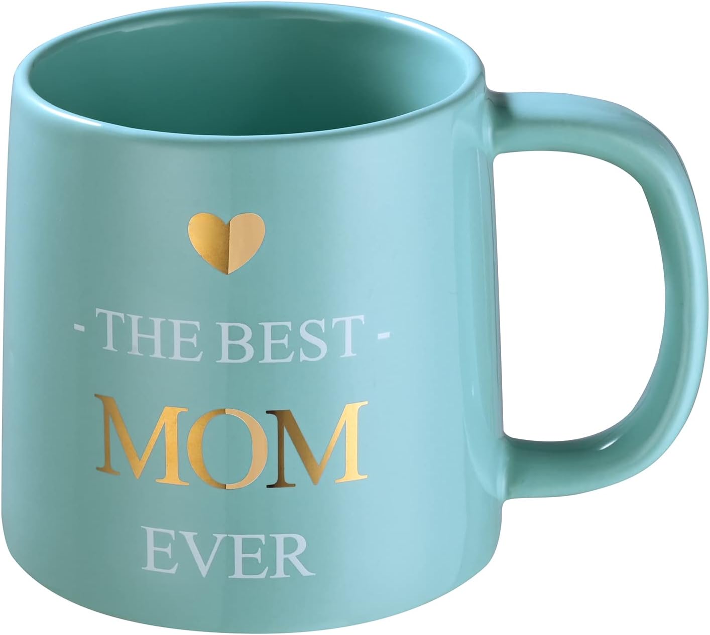 Miicol Funny Coffee Mug 16 oz, Cute Blue Coffee Cup, Large Ceramic Tea Mug, Gift Idea for Women, Mom, Tea Cup, Unique Gift for Birthday, Christmas, Mother's Day
