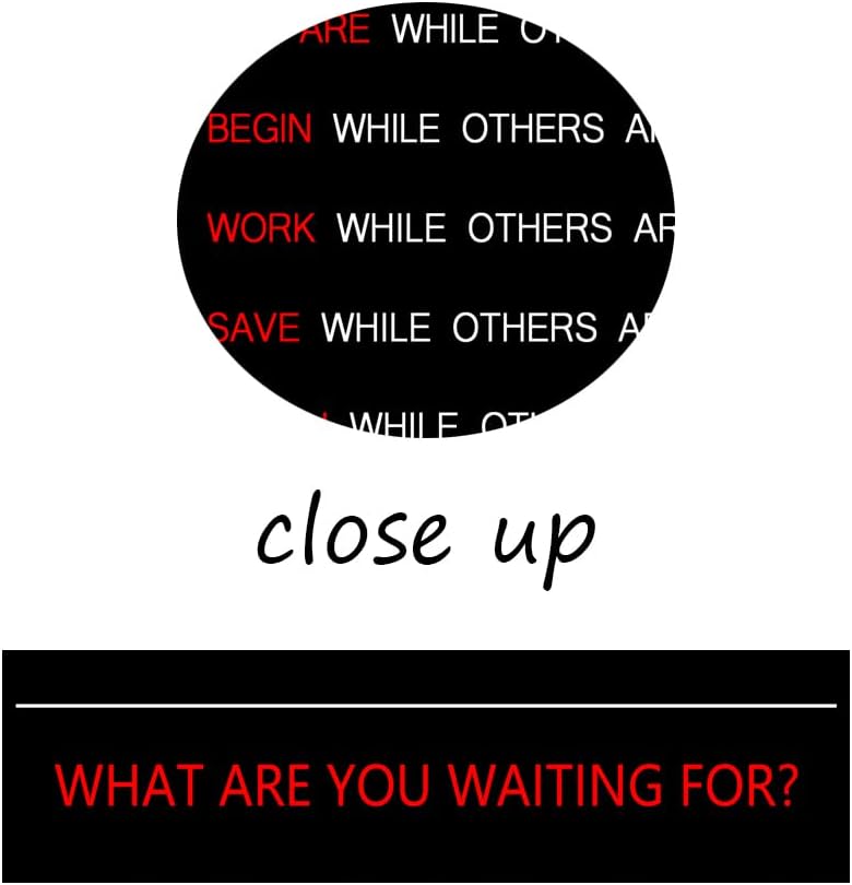 If You Want to Succeed Inspirational Canvas Wall Art for Office Motivational Painting Positive Entrepreneur Quotes Poster Pictures Print Wall Decor Artwork for Living Room Framed [18''Wx 24''H]