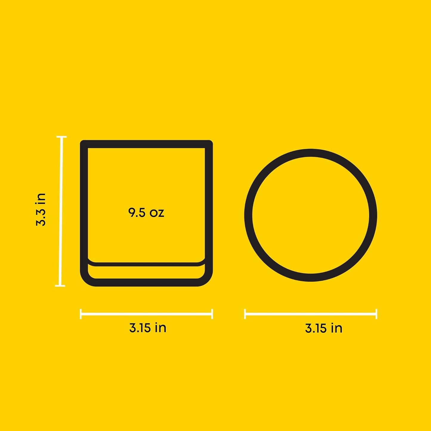 JoyJolt Elle 10oz Double Old Fashioned Whiskey Glasses - Set of 2, Lead-Free Glassware, Dishwasher Safe, Vintage Style Drinking Glasses