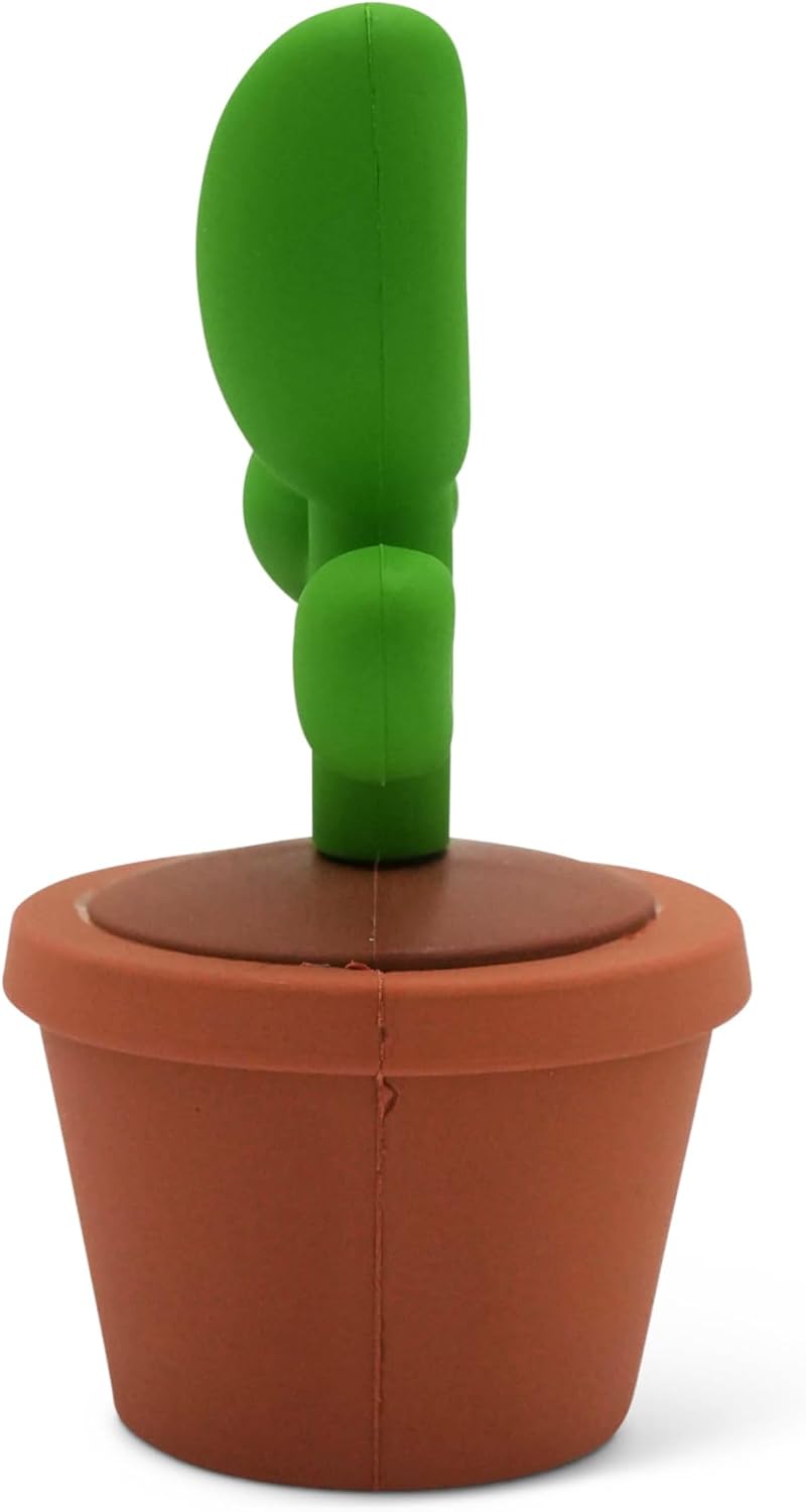 Mini Garden Figurines for Desk Decor – Cute Accessories for Fairy Gardens, Terrariums, Succulent Pots & Office Spaces – Tiny Plant Decor Statues - Pilea Plant