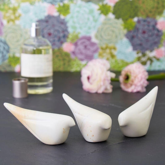 Bird Statue, Home Decor Accents, Collectible Figurines, Garden Sculptures, Accessories for Desk, Vanity, Animal Figurine for Indoor Outdoor, Miniature Gardens, Bird Decor Theme, Set, 3pcs