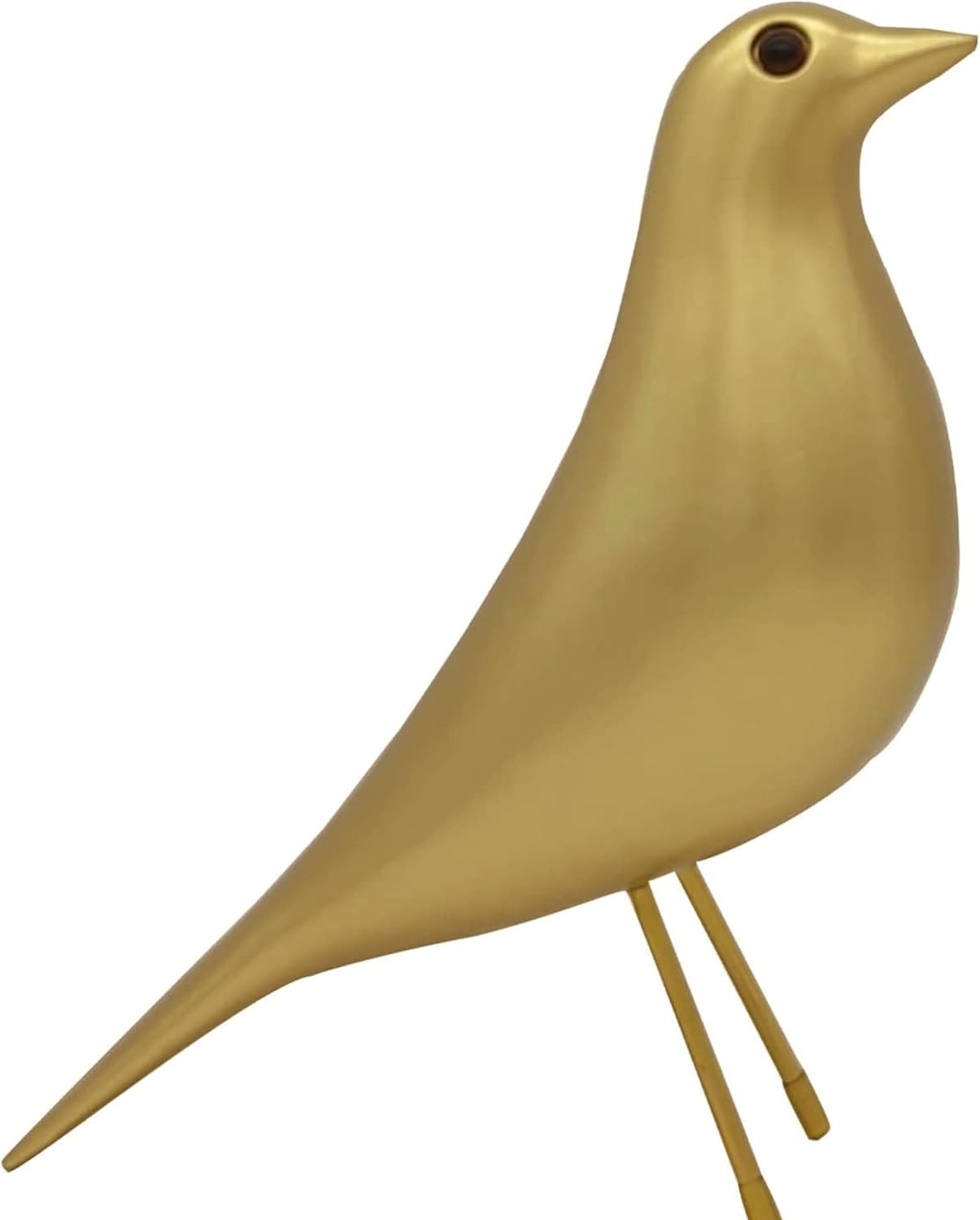 Mid-Century Home Décor House Bird - Office House Desk Dove Sculpture Pigeon Ornament Arts Gift Replica (Gold)…