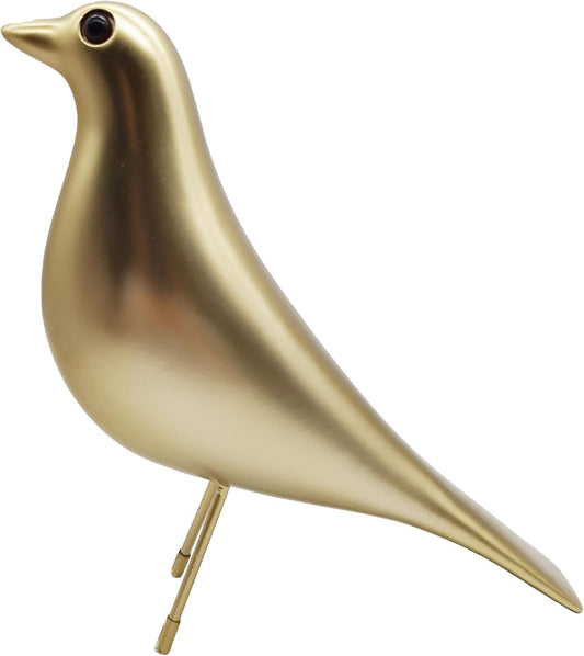 Mid Century Modern Bird Figurines - Decorative Sculptures for Living Room, Shelf, Mantle, TV Stand, Tabletop, Nightstand, Office, Kitchen - Unique Home Decor & Gifts for Bird Lovers