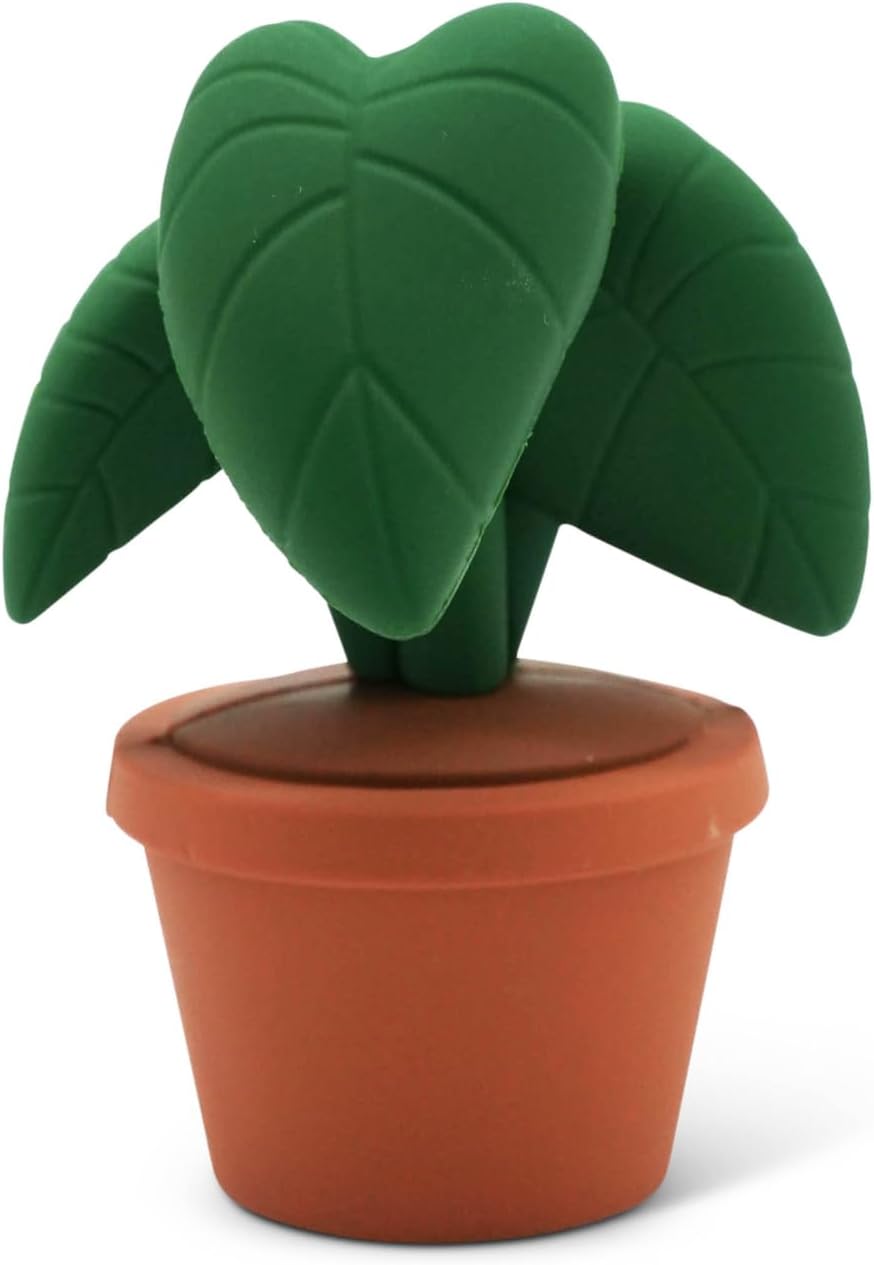 Mini Garden Figurines for Desk Decor – Cute Accessories for Fairy Gardens, Terrariums, Succulent Pots & Office Spaces – Tiny Plant Decor Statues - Black Velvet