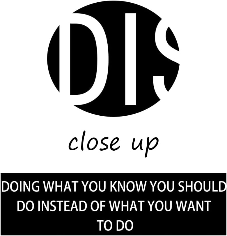 Discipline Noun Inspirational Posters Motivational Affirmative Wall Art Prints on Canvas Modern Home Decor Painting Artwork for Living Room Office Stretched and Framed Ready to Hang [12''W x 18''H]