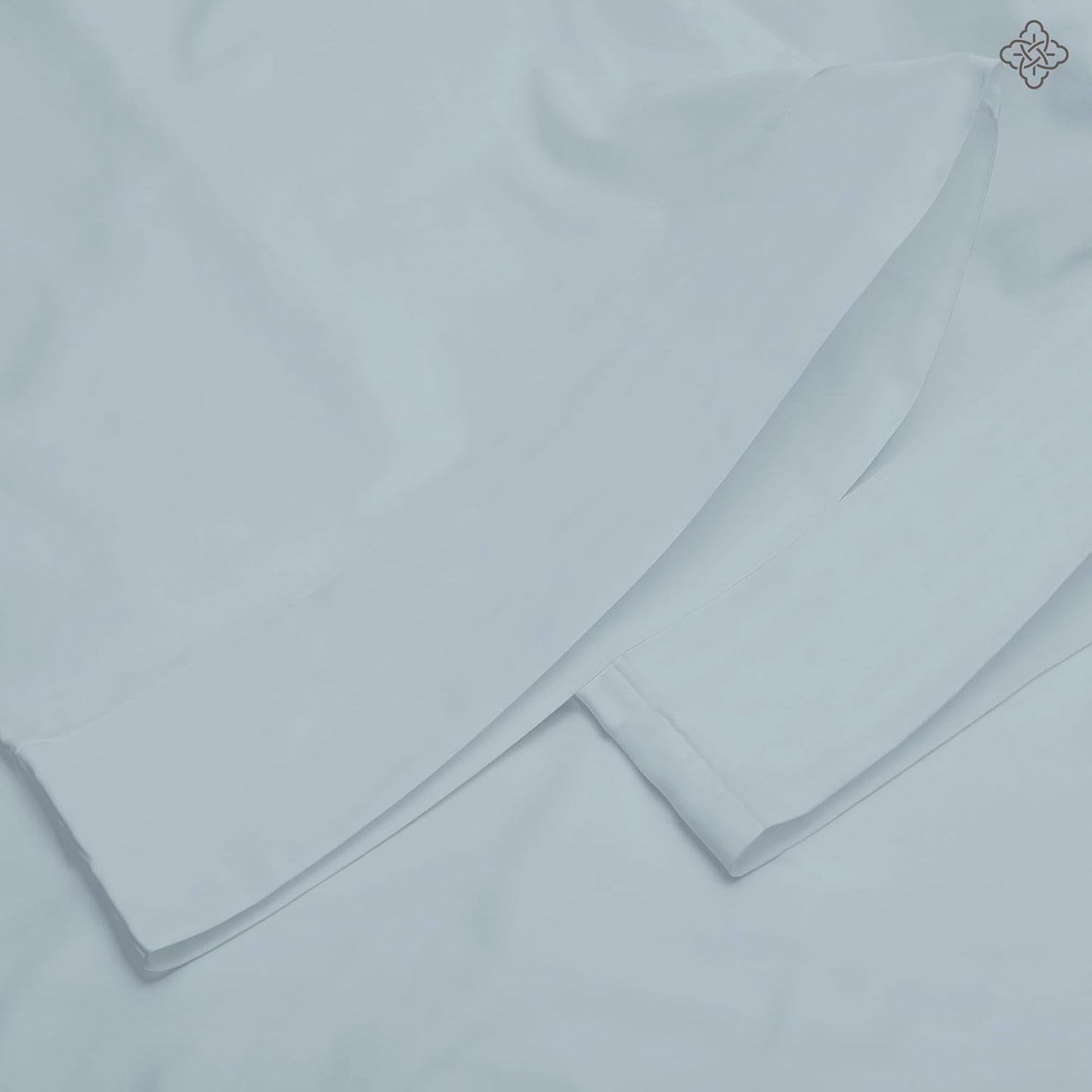 Bioweaves 100% Organic Cotton King Pillow Cases 300 Thread Count Soft Sateen Weave GOTS Certified – King Size, Set of 2, Shore