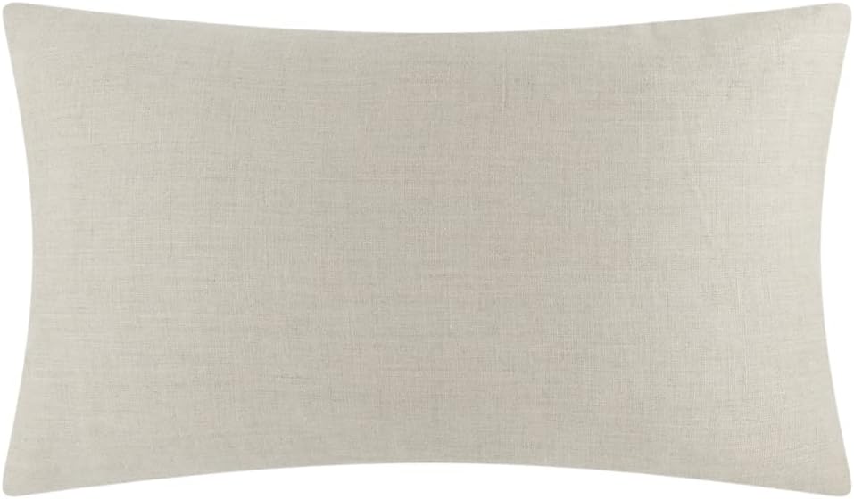 Decorative 3D Flower Throw Pillow Covers Accent Floral Pink Pillowcases for Couch Bed Home Living Room Farmhouse Decor 12x20 Inch