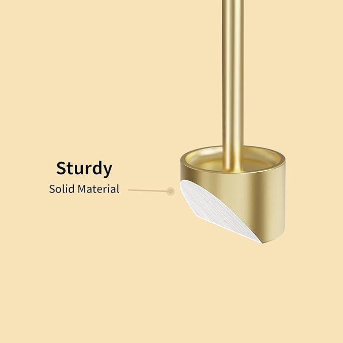 YUMORE 3-Packs Taper Candle Holders - Pillar Candlesticks Solid Stainless Steel Stands for Church, Wedding Centerpieces, Dining Table, Mantel Decor, Fireplace Party, Modern Farmhouse(Gold)