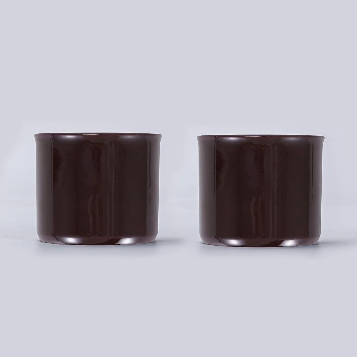 Espresso Cups Set of 2, Ceramic Espresso Cups, Expresso Shots Cups, 2.5oz Tea Cups, Demitasse Cups (2, magic inside)