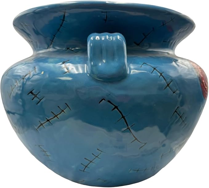 Talavera Michoacana Planter XL Pot Folk Art Multicolor Mexican Pottery Home Decor Hand Painted Garden Indoor Handmade Outdoor 18.5" (Multi 13)