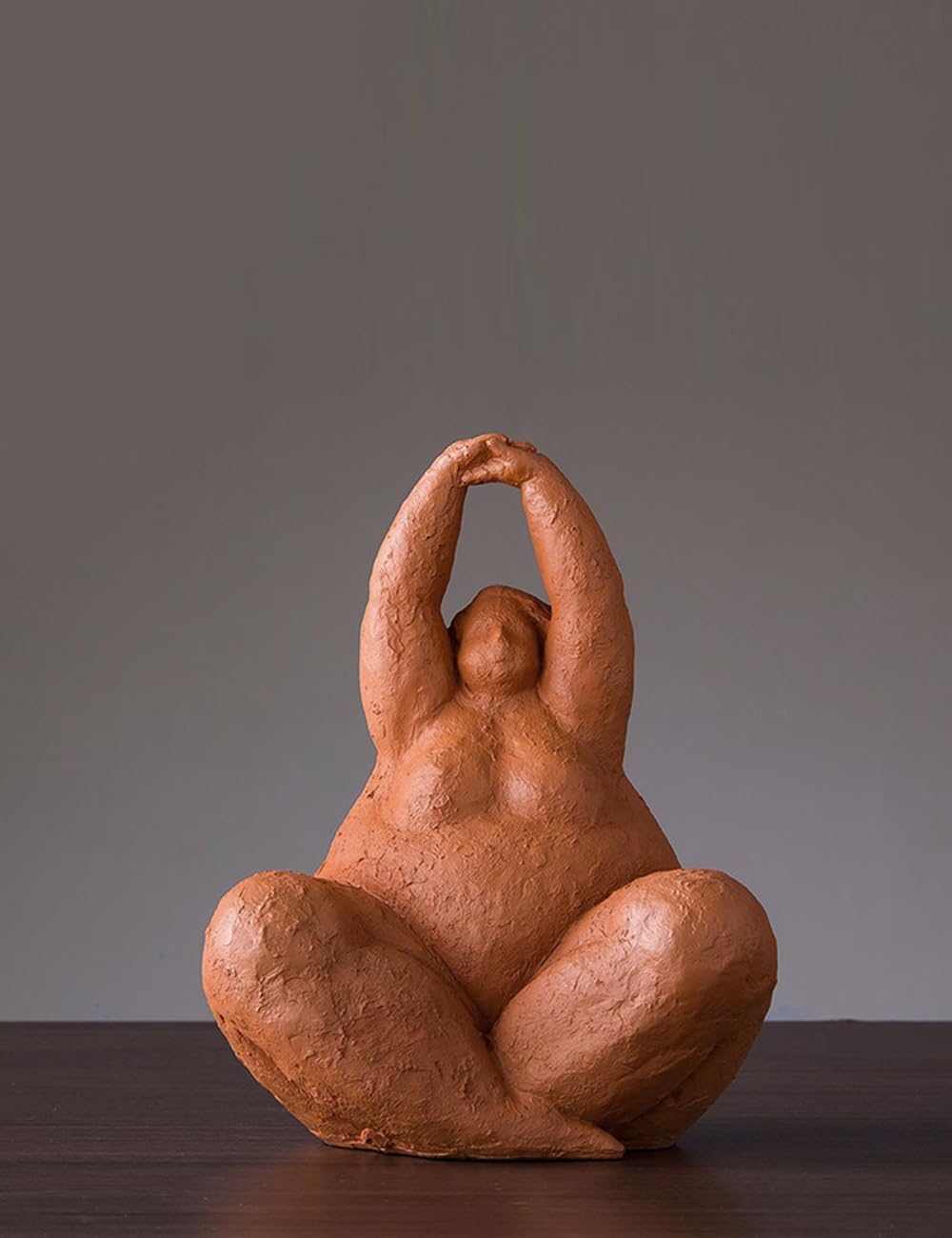 HAUCOZE Lady Sculpture Decor Woman Figurine Statue Modern Arts Gifts Polyresin 10 inch