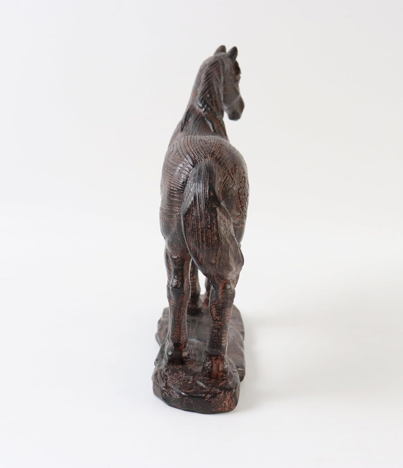 Hymmah Hourse Statue Home Decor Rustic Home Decorations for Living Room, Boho Sculpture Resin Animal Collectible Figurines for Indoor Decor