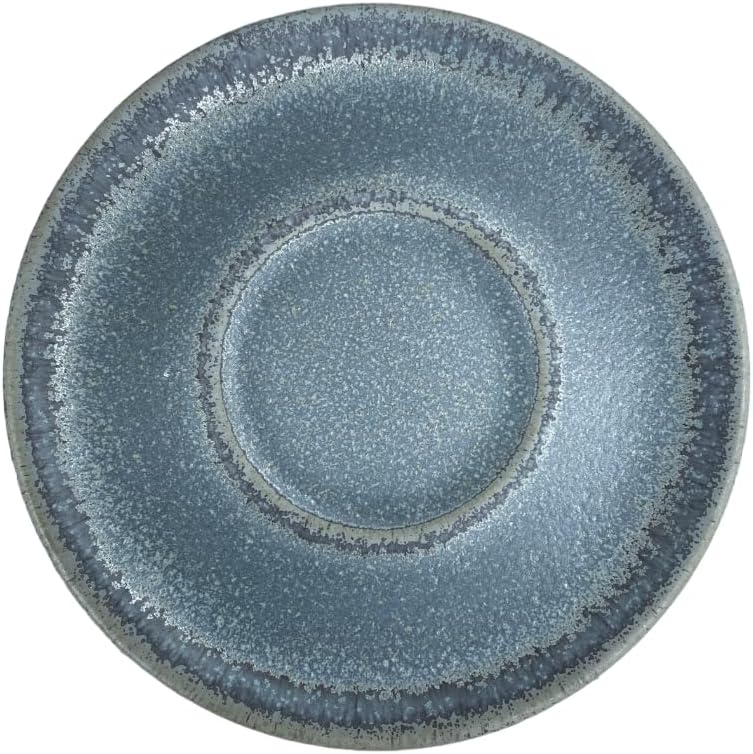 Galena Barista Cup and Saucer Set of 2, 6oz Handmade Ceramic Cappuccino and Latte Art Cups – Premium Mexican Coffee Cup