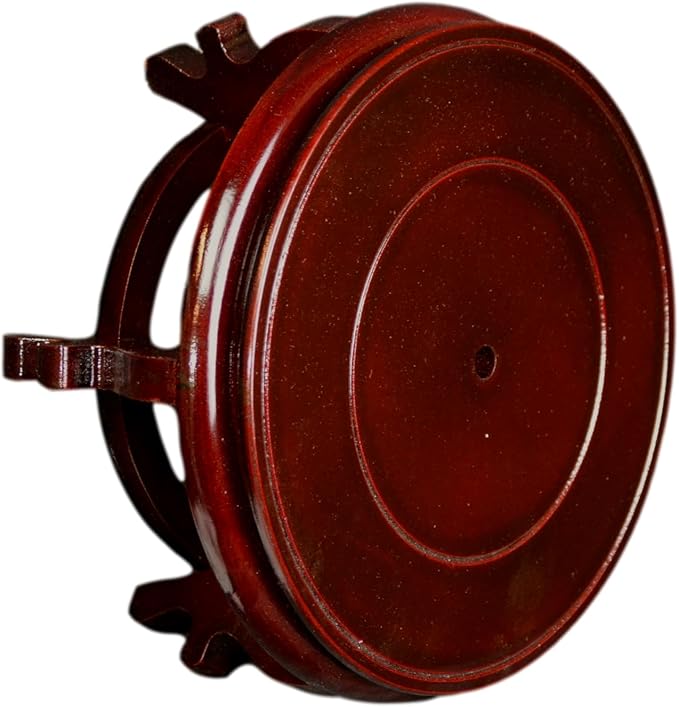 Wooden Fishbowl Display Vase Pot Planter Stand Plant Pot Display Stand (12.50)