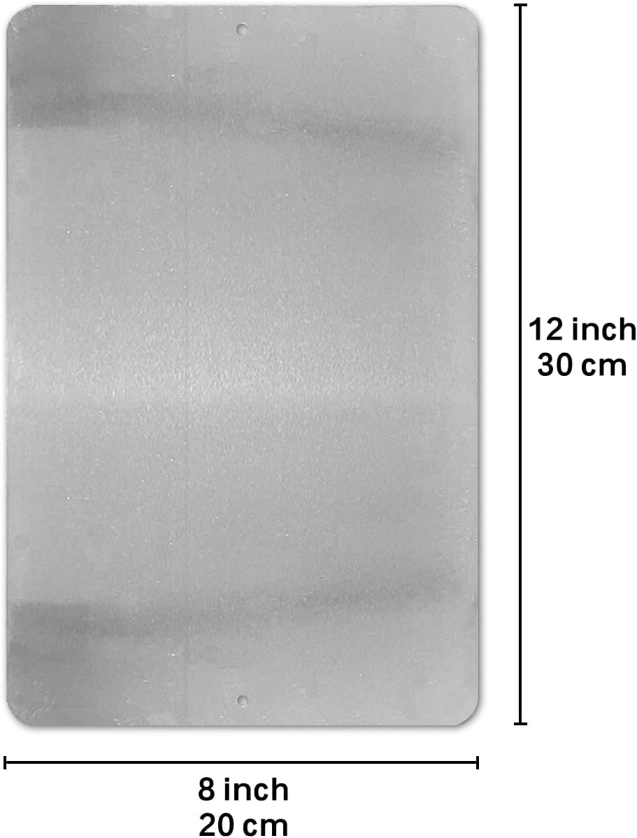 Flower Fairy Wall Decor Vintage Metal Tin Signs Fairy Garden Accessories - The Red Clover