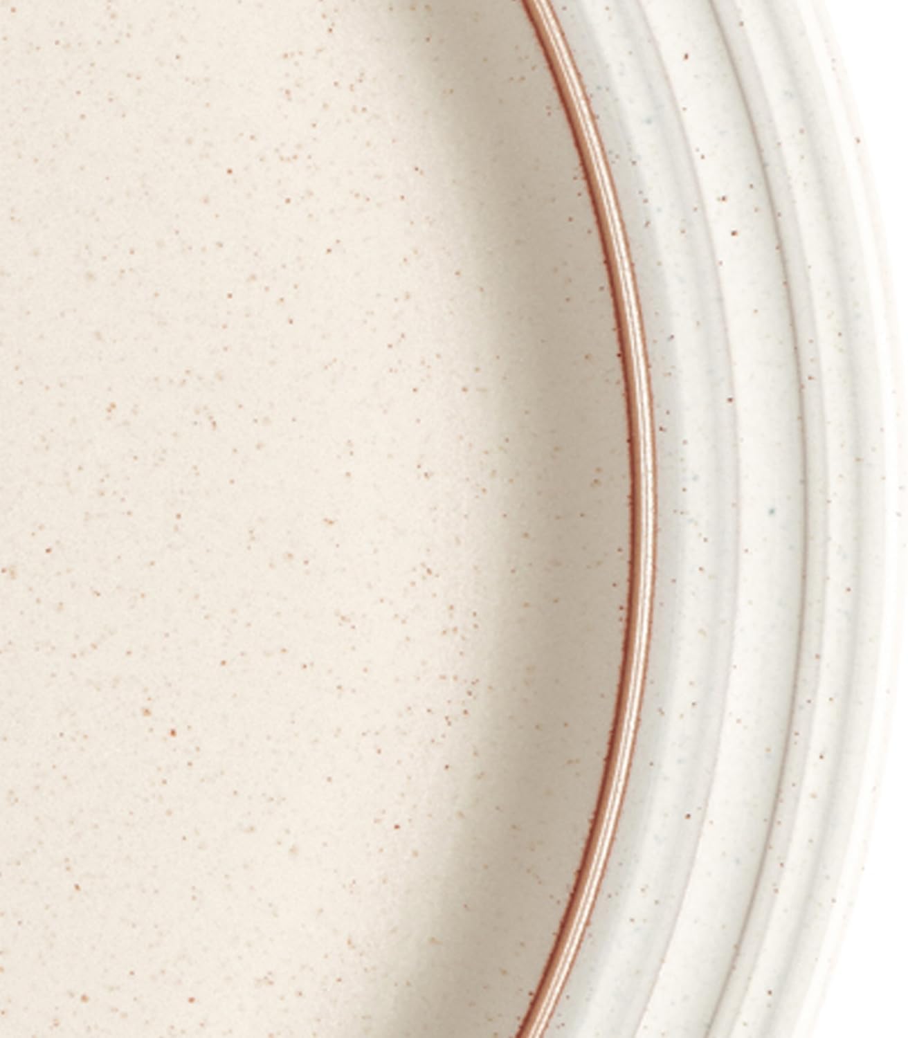 Denby - Heritage Atrium Dinner Plates Set of 4-10.8in Natural Style Ceramic Stoneware Tableware - Dishwasher & Microwave Safe - Scratch Resistant - Large Dinnerware, Lunch Plates For Everyday Use